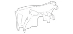 Genuine Mercedes-benz Noise Capsule 221-524-22-25. Fixed Price $54.07.