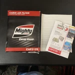 Mighty Cabin Air Filter Caf2129 Engine Guard Fits Ford Escape Focus W/guide. Fixed Price $12.99.