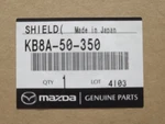 Genuine Oem Mazda Kb8a-50-350 Driver Lh Rear Bumper Splash Shield 2017-2021 Cx-5. Fixed Price $54.97.
