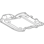 New Genuine Mercedes-benz Front Shield 2035243330 Oem. Fixed Price $380.35.
