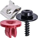 Rexka 10 Sets T30 Engine Splash Shield Guard Undertray Cover Screws Bolt Nut .... Fixed Price $12.90.