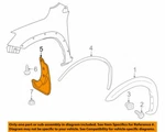 76621-42090 Toyota Mudguard, Front Fender, Rh 7662142090, New Genuine Oem Part. Fixed Price $37.76.
