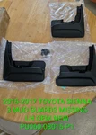 Genuine 2015 - 2017 Oem Toyota Sienna Mudguards Splash (box Of 3) Pu060-08015-p1. Fixed Price $25.00.