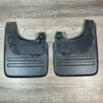 2001-07 Toyota Sequoia Rear Left & Right Mud Flaps Splash Guards Pair Black. Fixed Price $67.87.