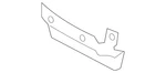 Genuine Audi Fender Liner Extension 420-853-887-c. Fixed Price $44.35.
