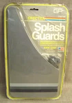 1980's Vintage Gp Thermoflex Spectra Silver Mud Flap Pair W/gray & Black Stripes. Fixed Price $17.99.