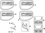 Genuine Ford Molding Assembly Fender Nl3z-16a038-aa. Fixed Price $21.27.