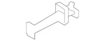 Genuine Audi Door Check 8k0-837-249-d. Fixed Price $96.94.