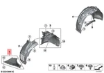 Genuine Bmw X3 M G45 G48 20 Xdrive 20d 30 30e Cover Bottom Right 51718086970. Fixed Price $49.88.