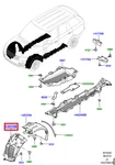 Genuine Rr L405 & Sport L494 Front Rh Wheelhouse Splash Shield Lr033070. Fixed Price $141.42.