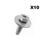 Porsche Cayenne Undercar Shield Bolt Set (6 X 20 Mm) Genuine N91034501. Fixed Price $34.00.