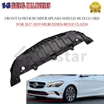 Front Lower Bumper Splash Shield Mud Guard For 2017-2019 Mercedes-benz Cla250. Fixed Price $72.88.