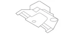 Genuine Audi Cover 1ea-825-271. Fixed Price $10.47.