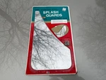 Vintage Nos Kmart Automotive Large Splash Guards Pair Mud Flaps Stainless Steel. Fixed Price $99.95.