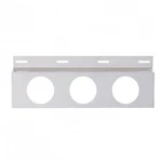 United Pacific 10640 Mud Flap Bracket, Top, Stainless, Three 4" Light Cut-out. Fixed Price $60.14.