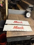 Oem Original Mack Semi Truck Mud Flaps Splash Guards Plastic Parts Set Pair Usa. Fixed Price $99.99.