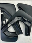 Mercedes-benz W204 Genuine Mud Flaps Kit (splash Guards) New Black. Fixed Price $29.11.