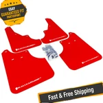 Rally Armor Mf11-ur-rd/wh Red/white Ur Mud Flaps For 2009-2013 Subaru Forester. Fixed Price $159.50.
