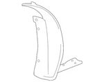 Gm Oem 10-13 Corvette Fender Components-flare Extn 20882669. Fixed Price $100.63.