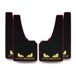 4 Pcs Soft Material Automotive Car Mud Flaps Universal Fit Black Splash Lm. Fixed Price $46.83.