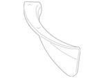 Genuine Mercedes-benz Cover 164-884-88-22. Fixed Price $26.60.