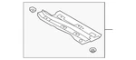 Genuine Audi Floor Pan Splash Shield 5qf-825-201-j. Fixed Price $145.02.