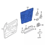 Genuine Ford Door Water Deflector 7l2z-78237a04-b. Fixed Price $30.45.