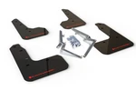 Rally Armor Mf51-ur-blk/rd Fits: 17-19 Honda Civic Sport/sport Touring Black Ur. Fixed Price $186.99.