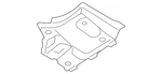Genuine Audi Front Shield 4g0-825-201-b. Fixed Price $140.40.