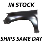 New Primered Steel Front Lh Driver Side Fender For 2005-2015 Toyota Tacoma 2wd. Fixed Price $160.81.