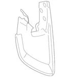 Genuine Toyota Mud Flap (left Front) 76622-04094. Fixed Price $58.49.