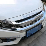 Chrome Front Bumper Center Grille Lower Panel Decor Trim For Honda Civic 16-21. Fixed Price $76.59.
