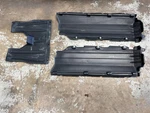 14-15 Fiat 500e Engine Protection Belly Pan Shield Splash Guard Set Oem. Fixed Price $121.11.