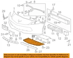 Chevrolet Gm Oem 14-16 Corvette Front Bumper Grille-front Deflector 23273619. Fixed Price $147.56.