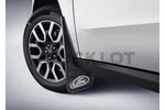 Genuine Ford Splash Guards With Black Oval Logo - Front Vnz6z-16a550-c. Fixed Price $260.70.