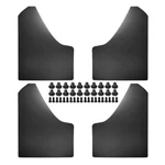 4x Universal Splash Guards Mud Flaps W/ Clips For Ford F-150 250 F350 Super Duty. Fixed Price $24.69.
