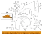 Gm Oem 17-18 Ct6 Fender Components-deflector 23254604. Fixed Price $55.10.