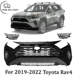 Front Bumper Cover Fascia & Grille Assembly Kit For 2019-2022 Toyota Rav4. Fixed Price $480.00.