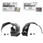 Genuine Front Fender Liner Left Right 2ea - 1set For Hyundai Kona 2018-2021. Fixed Price $315.53.