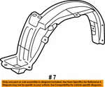 53876-35090 Toyota Liner, Front Fender, Lh 5387635090, New Genuine Oem Part. Fixed Price $97.00.