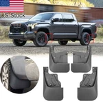 4pcs Front Rear Mud Flaps Splash Guards Mudguard For Toyota Tundra 2022 2023. Fixed Price $59.99.