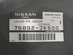Genuine Oem Nissan Infiniti 75892-jk500 Front Under Cover. Fixed Price $147.34.