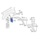 For Ford F-450 Super Duty 2017-2026 Hc3z16a586aa Front Right Mud Flap. Fixed Price $29.35.