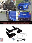 Rally Armor Ur Series Black Mud Flaps W/ Red Logo For 2015-2021 Wrx & Sti. Fixed Price $180.97.