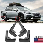 For 2021-2024 Subaru Outback 4x Front & Rear Mudguards Mud Flaps Splash Guards. Fixed Price $37.99.
