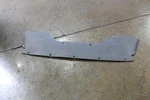 Maserati M128, Rear Bumper Lower Seal, Cracked, Used, P/n 68331000. Fixed Price $115.00.