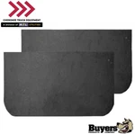 Buyers Products B2414lsp, Heavy Duty Black Rubber Mudflaps 24x14 ". Fixed Price $42.95.