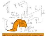 Gm Oem 14-19 Cts Fender Components-fender Liner 23288917. Fixed Price $235.49.