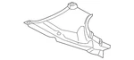 Genuine Bmw Fender Liner Extension 51-71-8-086-970. Fixed Price $60.70.