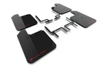 Rally Armor Mf124-ur-blk-rd Black Urethane Mud Flaps For 18-25 Jeep Wrangler Jl. Fixed Price $325.00.